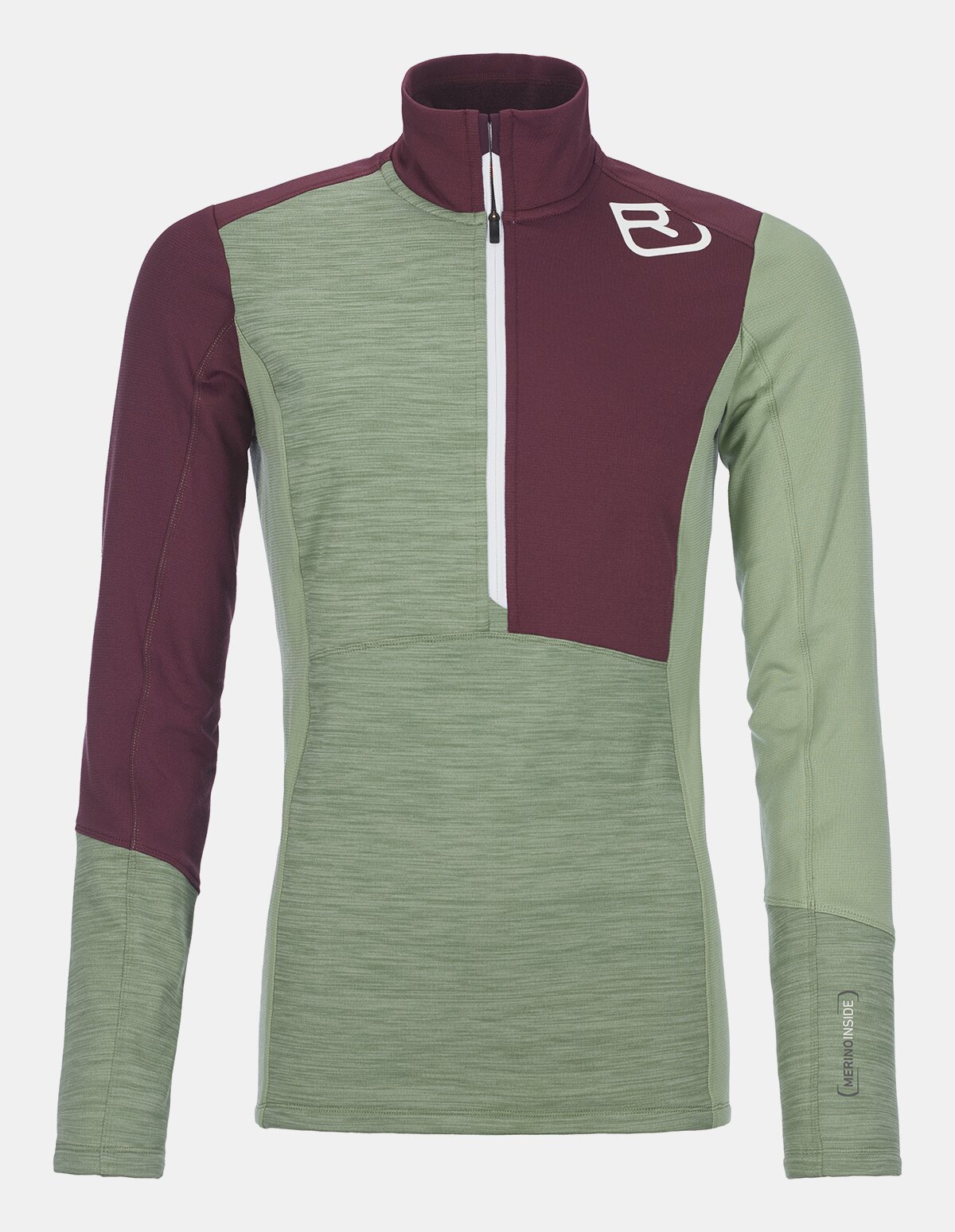 Ortovox fleece light zip neck shop